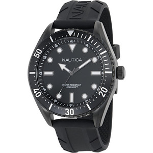 NAUTICA NCT Windward - NAPWWF604, Black case with Black Rubber Strap NAUTICA NCT Windward - NAPWWF604, Black case with Black Rubber Strap