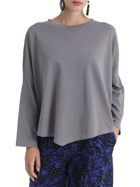 ΜΠΛΟΥΖΑ NAMASTE FANNY OVERSIZE GREY