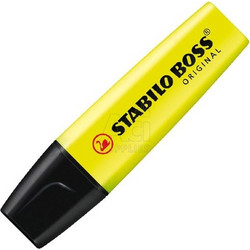 Μαρκαδόρος Υπογράμμισης STABILO BOSS 70/24 2 - 5 mm (Κίτρινο) (70/24) (STB0002)