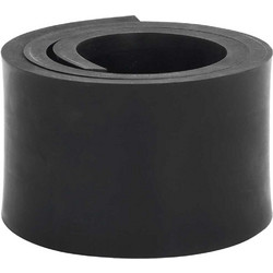 vidaXL Καουτσούκ άκρη για το εκχιονιστικό Μαύρο 100x10x1 εκ