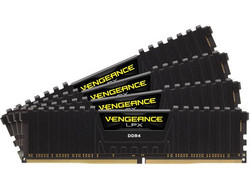 Corsair Vengeance LPX 32GB (4X8GB) DDR4 RAM 3200MHz Black CMK32GX4M4B3200C16