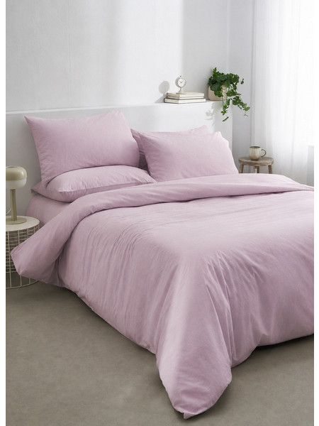Μαξιλαροθήκες Σετ 2 τμχ LaMera 705 Pink Vesta Home 53x73 cm