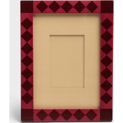 Κορνίζα Osteria A4 Burgundy &Klevering Polyresin 19 x 14.5 x 1.5 cm