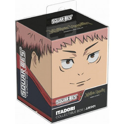 Squaroes Boulder 100+ Deck Box - Jujutsu Kaisen: Yuji Itadori