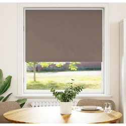 vidaXL Ρολέρ Μπλακάουτ Coffee 115x130 εκ. Πλάτος υφάσματος 110,7 εκ