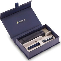 Σετ Δώρου Πένα Waterman Impression Lacque CT Blue με Δώρο Στυλοθήκη