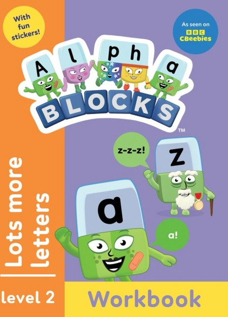 Alphablocks Lots More Letters (Orange Level Workbook)