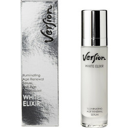 Version White Elixir Illuminating Age Renewal Αντιγηραντικό Serum Προσώπου για Ανάπλαση & Λάμψη 50ml