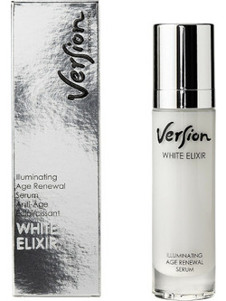 Version White Elixir Illuminating Age Renewal Αντιγηραντικό Serum Προσώπου για Ανάπλαση & Λάμψη 50ml