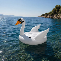 Intex Mega Swan Island Φουσκωτό Ride On Θαλάσσης 194cm 56287