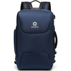 Ozuko 9225 Αδιάβροχο Backpack Laptop 15.6" Blue