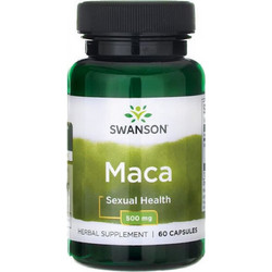 Swanson Maca Extract 500mg 60 Κάψουλες