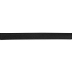 BIHR Heat Shrinkable Sleeves Black O6,4mm 10cm 25 pieces