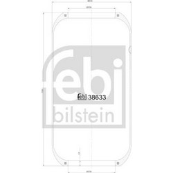 FEBI Bilstein 38633 - FEBI ΑΕΡΟΦΟΥΣΚΕΣ ΦΡΕΝΩΝ