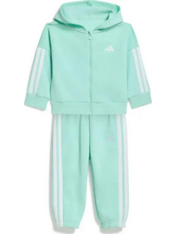 Adidas Essentials Βρεφικό Σετ Φόρμας Τιρκουάζ KT3304
