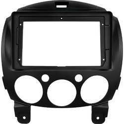 VenCore 3550-0667B - Πρόσοψη 9" με Καλωδίωση & CANbus Box για Mazda 2 2008-2014 - Μαύρη