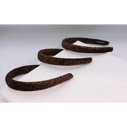 Azure Accessories Στέκα Μαλλιών Λεπτή Leopard XA-0562