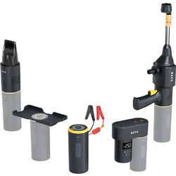 BAYU car kit με εκκινητή μπαταρίας/συμπιεστή αέρος/πιστόλι πλυσίματος/σκουπάκι αυτοκινήτου E-Pro C