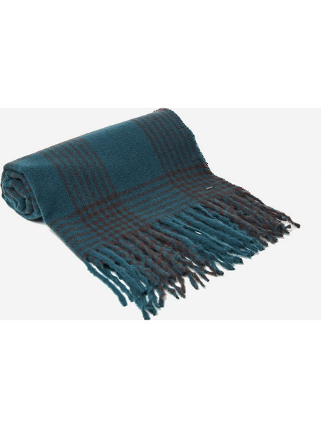 Καρό κασκόλ glen check με κρόσσια FBM014-045-10_TEAL