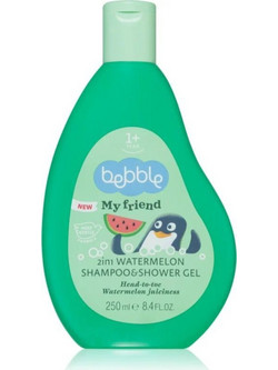 Bebble 2in1 Watermelon Παιδικό Σαμπουάν & Αφρόλουτρο 250ml