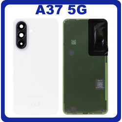 Original Samsung Galaxy A37 5G (SM-A376B, SM-A376B/DS) Rear Back Battery Cover + Camera Lens White GH82-39277C