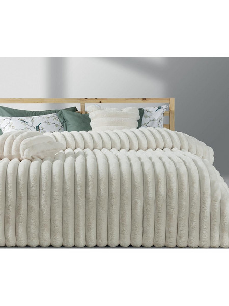 Lino Home Κουβερτοπάπλωμα Υπέρδιπλο 220x240 Natt Off White