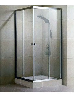 ΚΑΜΠΙΝΑ ΝΤΟΥΣ SQUARE SHOWER KΡΥΣΤΑΛΛΟ