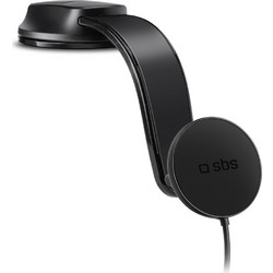 Βάση smartphone με επαγωγικό φορτιστή SBS TESUPPMAG15W2115W, συμβατή με MagSafe - μαύρη - OUTLET Μαύρο