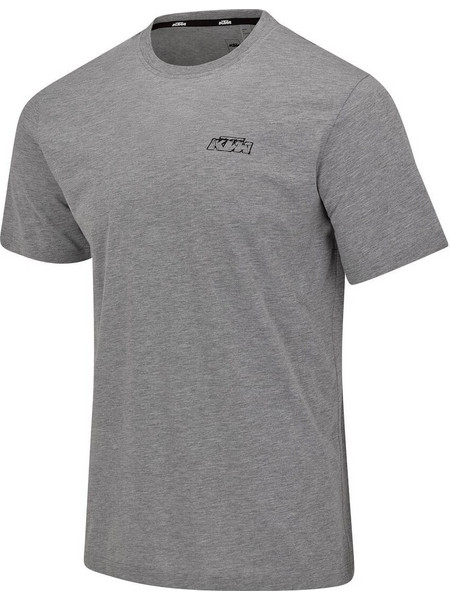 Μπλούζα Αντρική ΚΤΜ LOGO T-SHIRT LIGHT GREY MELANGE