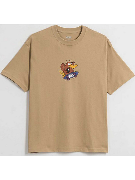 Vans ανδρικό T-shirt Boondabura - VN0010FR4MG1 Καφέ Ανοιχτό