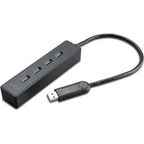 Akasa AK-HB-08BK USB Hub 3.0 USB-A με 4 Θύρες USB-A