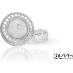 AR111 LMS 11 Watt 220 Volt Dimmable Θερμό Λευκό