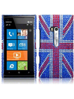 Terrapin Strass Plastic Blue (Nokia Lumia 900)