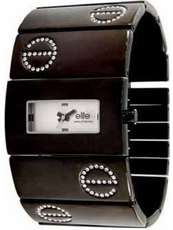 Elite Models Γυναικείο Ρολόι με Καφέ Μεταλλικό Μπρασελέ E51234G-203