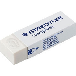 Γόμα STAEDTLER Rasoplast Λευκή (526B20) (STAE526B)