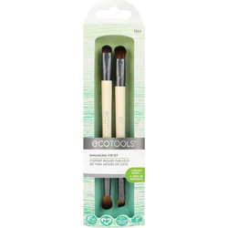 EcoTools Enhancing Eye Σετ Πινέλα Μακιγιάζ 2τμχ