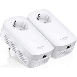 TP-Link TL-PA8010PKIT V2 Powerline Διπλό Kit για Ενσύρματη Σύνδεση με Θύρα Ethernet & Passthrough Πρίζα