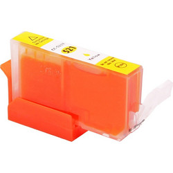 Μελάνι CANON Συμβατό CLI-521Y Σελίδες:505 Yellow για iP3600, iP4600, iP4700, MP540, MP550, MP560, MP620, MP630, MP640, MP980, MP990, MX860, MX870
