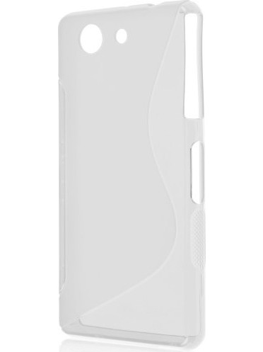 Sony Xperia Z3 Compact D5803 - Σιλικόνη S-Line Θήκη GEL Λευκό (OEM)
