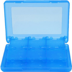 Game Card Case Holder Cartridge Box Blue 28 σε 1 - Nintendo DS - 3DS
