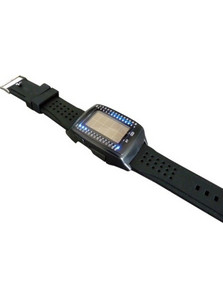 Ηλιακό USB Ρολόι Χειρός LED Φορτιστής POWERBANK Watch PowerPlus