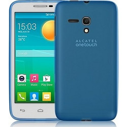 Θήκη TPU Gel για Alcatel One Touch Pop D5 5038D Μπλέ (OEM)