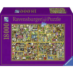 Puzzle Ravensburger Colin Thompson Μαγική Βιβλιοθήκη 18000 Κομμάτια