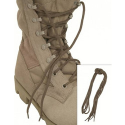 Mil-Tec Shoe Laces 80cm Cotton - Coyote