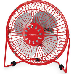 ESPERANZA ESP 6" USB COOLER FAN YUGO RED EA149R ΑΝΕΜΙΣΤΗΡΑΣ ΚΟΚΚΙΝΟΣ