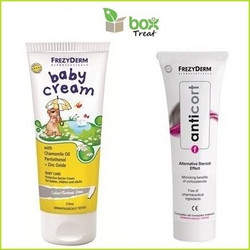 Frezyderm Frezybox Treat για το Σύγκαμα: Frezyderm Baby Cream 175ml & Anticort Cream 50ml