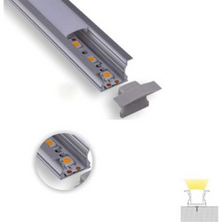 ΠΡΟΦΙΛ ΑΛΟΥΜΙΝΙΟΥ 2 ΜΕΤΡΩΝ (ΚΑΝΑΛΙ) SLIM ΓΙΑ LED ΤΑΙΝΙΕΣ ΔΙΑΣΤΑΣΗΣ 7mm ΕΠΙΤΟΙΧΟ (ΕΞΩΤΕΡΙΚΟ) ΜΟΝΟ 45