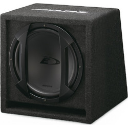 Alpine SBE-1044BR Subwoofer Αυτοκινήτου 10" με Κούτα