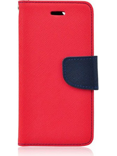 Θήκη OEM Fancy Book για Huawei Honor 9 Flip Cover Red Navy