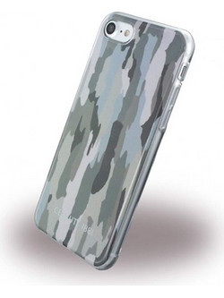 Θήκη Cerruti για Apple iPhone 7, 8 Back Cover TPU Grey Camouflage